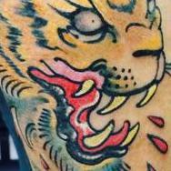 Tiger head Tattoo Design Thumbnail